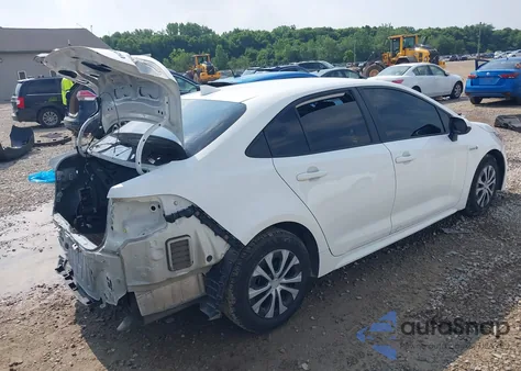 2020 Toyota Corolla Hybrid Le из США, поврежденный, VIN JTDEBRBE2LJ009813